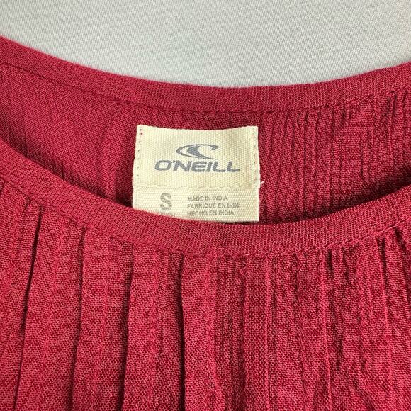 O’Neill Women’s Small Gabby Halter Top Rust - Picture 3 of 7